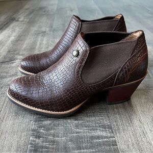 Twisted X Womens Western Fashion Ankle Boot Women’s 8 Leather Brown